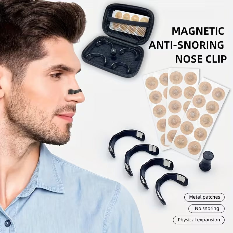 Premium Magnetic Anti-Snore Nose Clip β Breathe Better Tonight